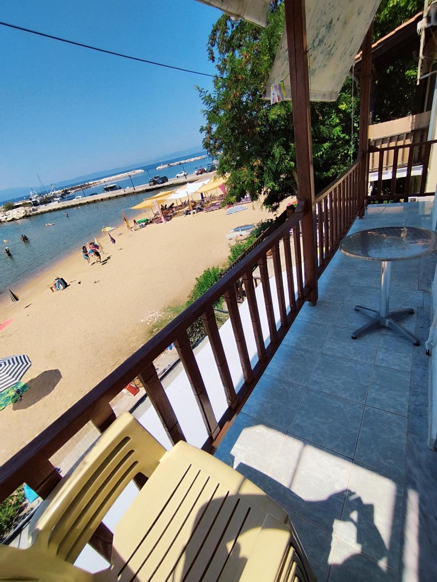 Beachfront Apartment Thassos Skála Kallirákhis المظهر الخارجي الصورة