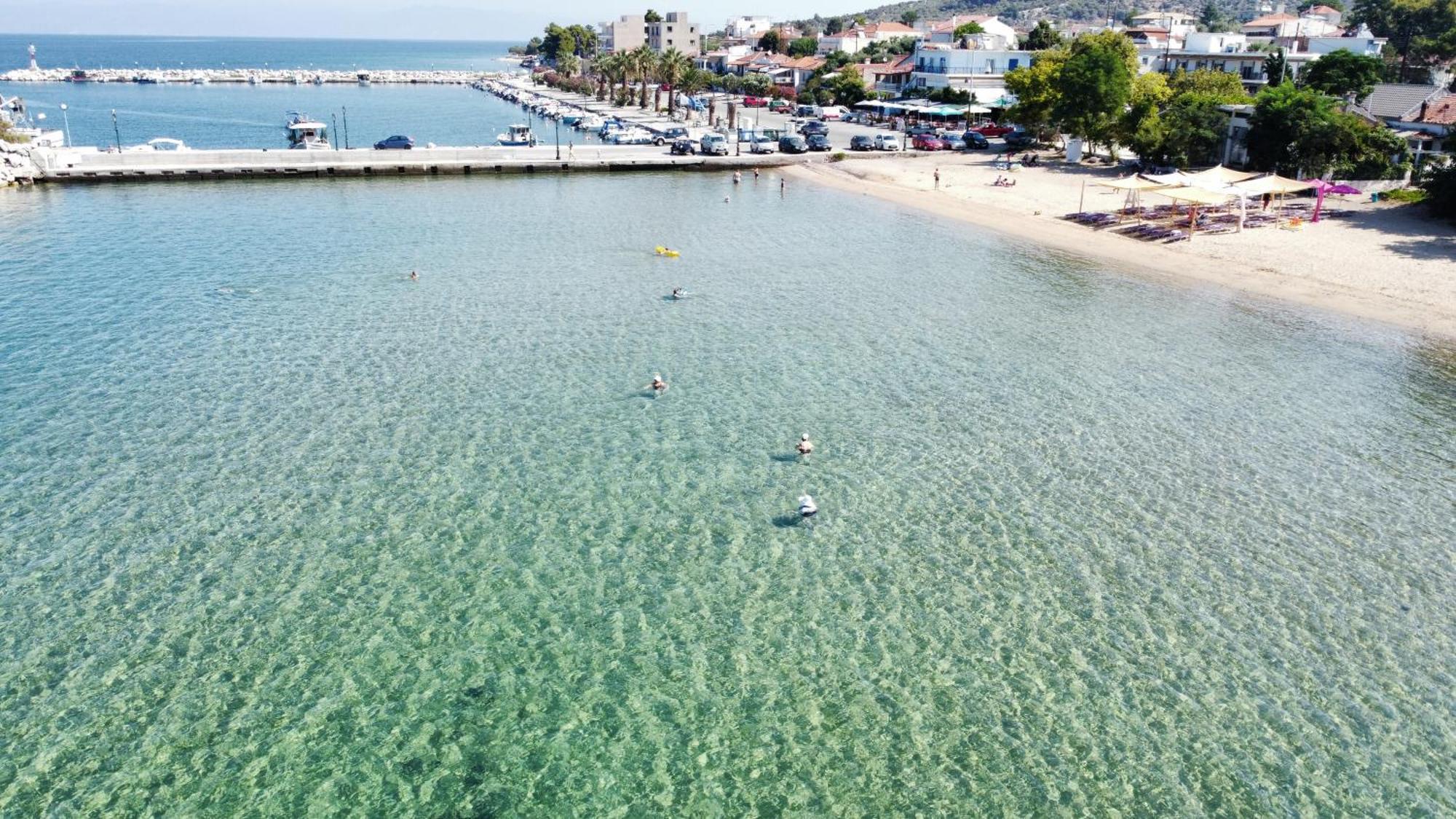 Beachfront Apartment Thassos Skála Kallirákhis المظهر الخارجي الصورة