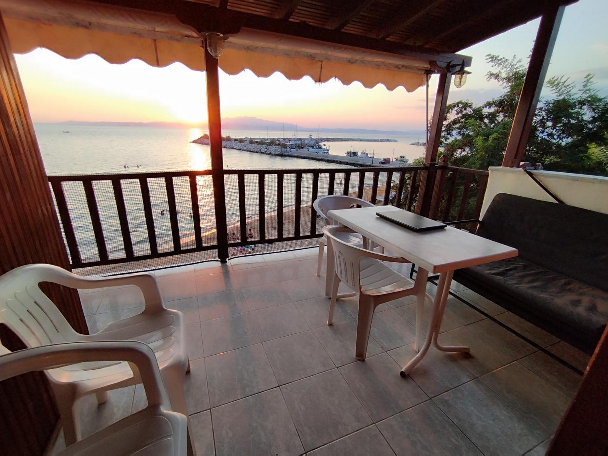 Beachfront Apartment Thassos Skála Kallirákhis المظهر الخارجي الصورة