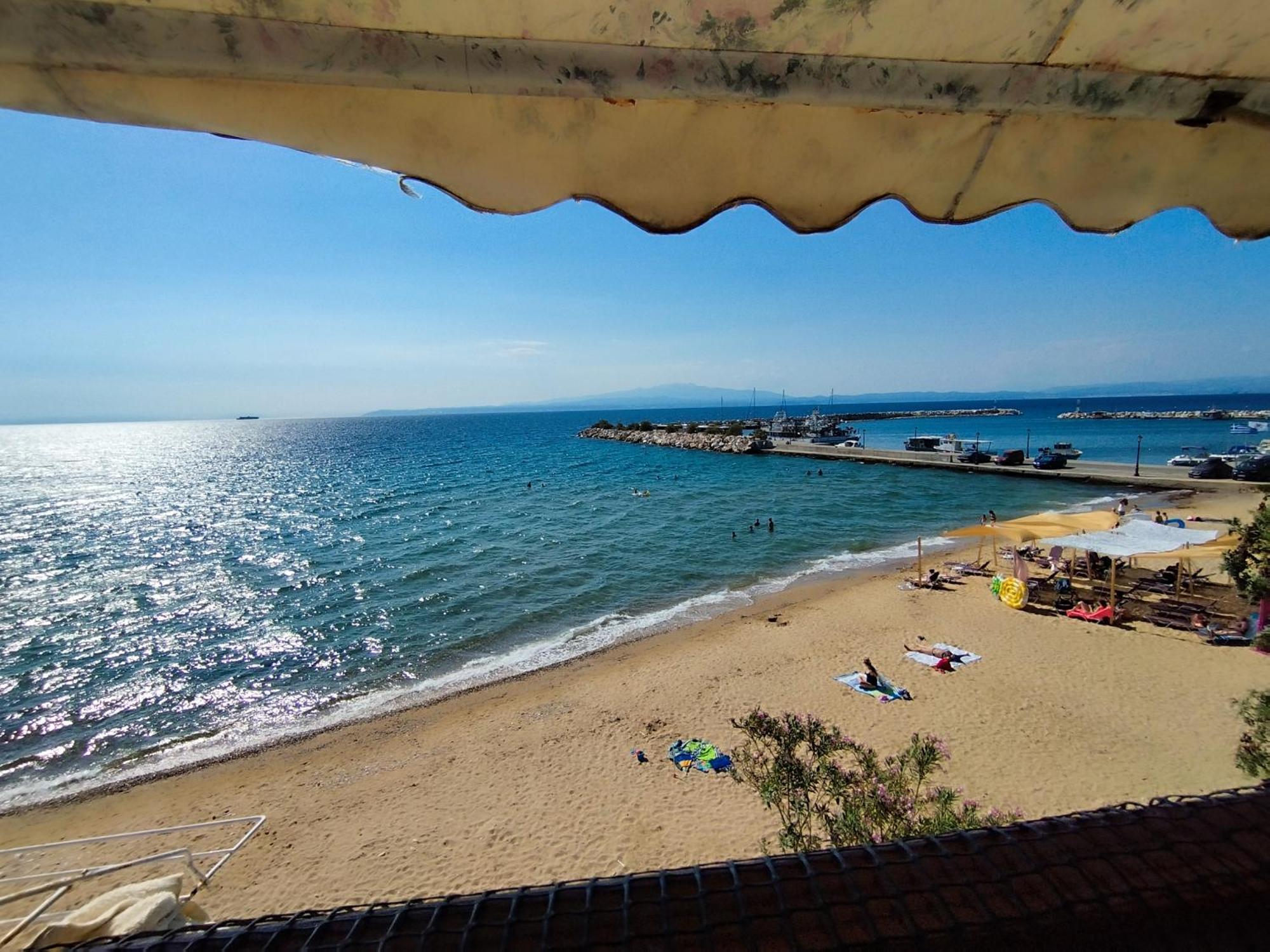 Beachfront Apartment Thassos Skála Kallirákhis المظهر الخارجي الصورة