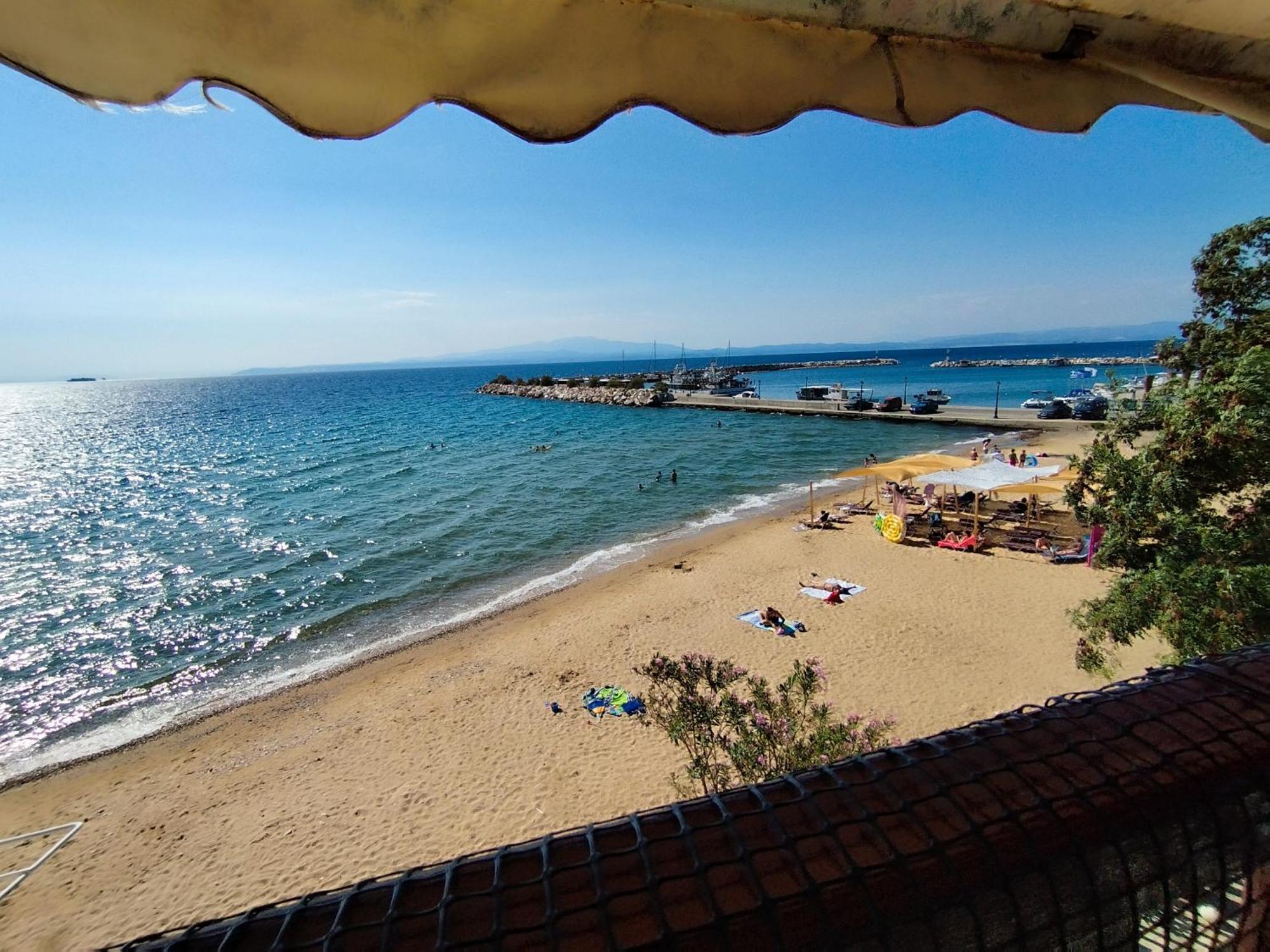 Beachfront Apartment Thassos Skála Kallirákhis المظهر الخارجي الصورة