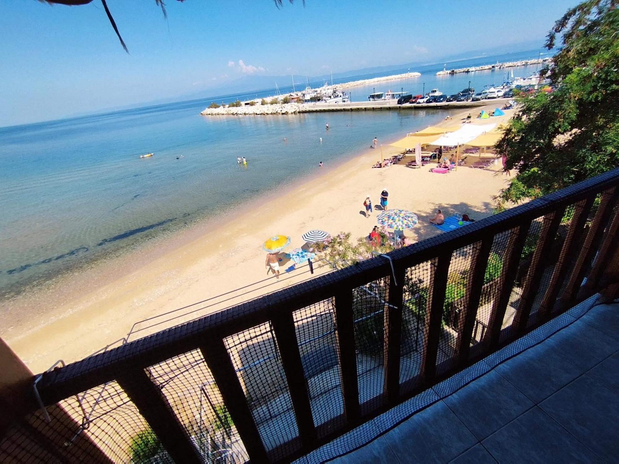Beachfront Apartment Thassos Skála Kallirákhis المظهر الخارجي الصورة