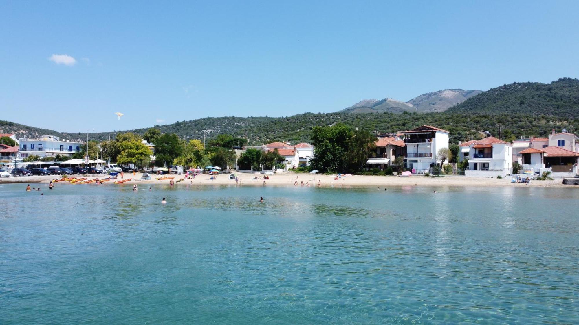 Beachfront Apartment Thassos Skála Kallirákhis المظهر الخارجي الصورة