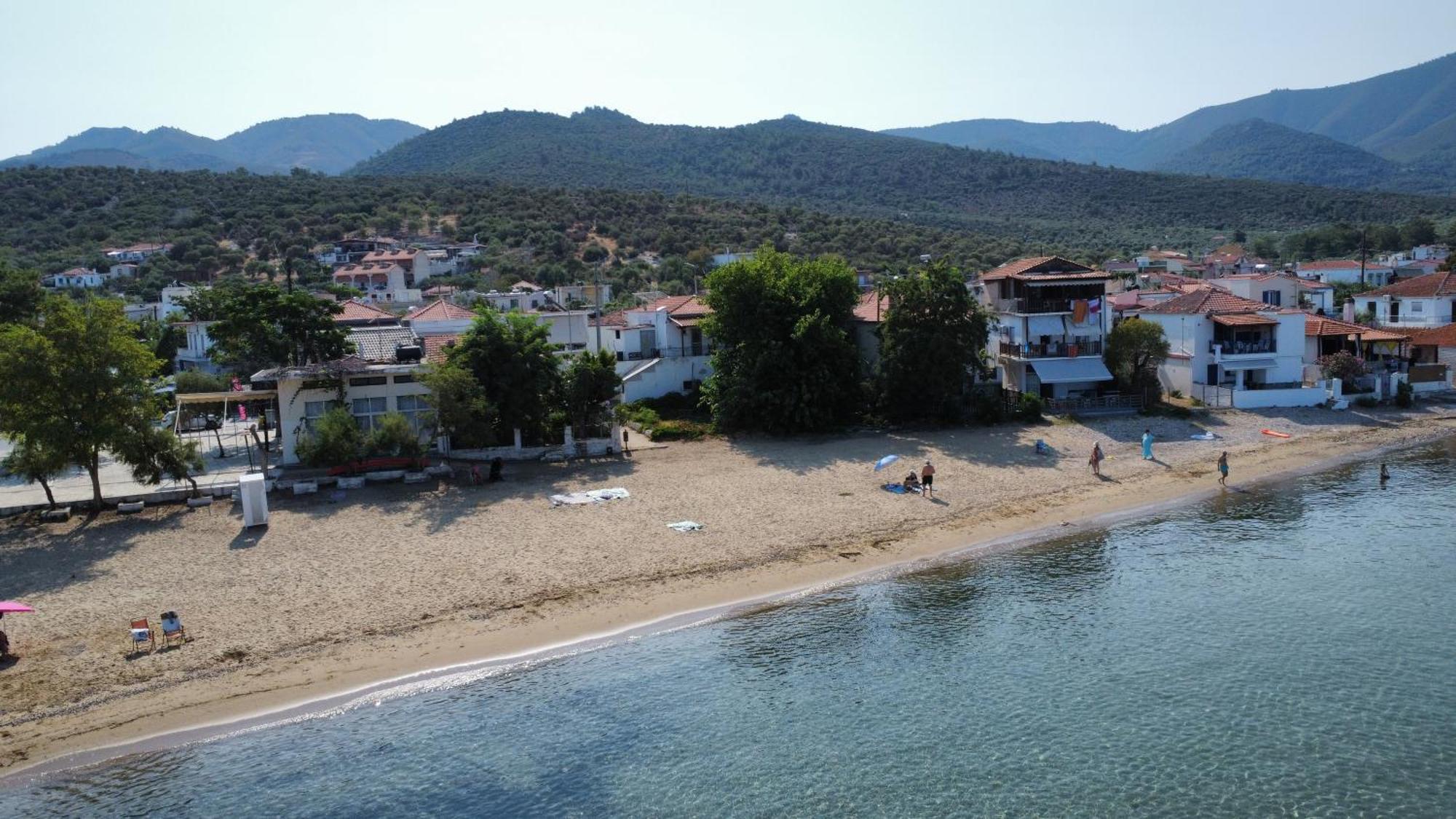 Beachfront Apartment Thassos Skála Kallirákhis المظهر الخارجي الصورة
